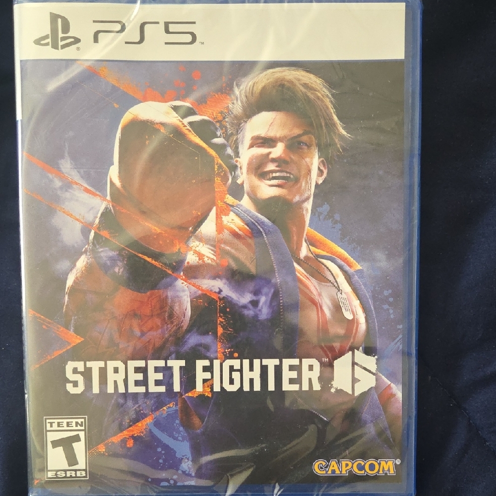 Street Fighter 6 (PS5) - Blue Cover (NEW)